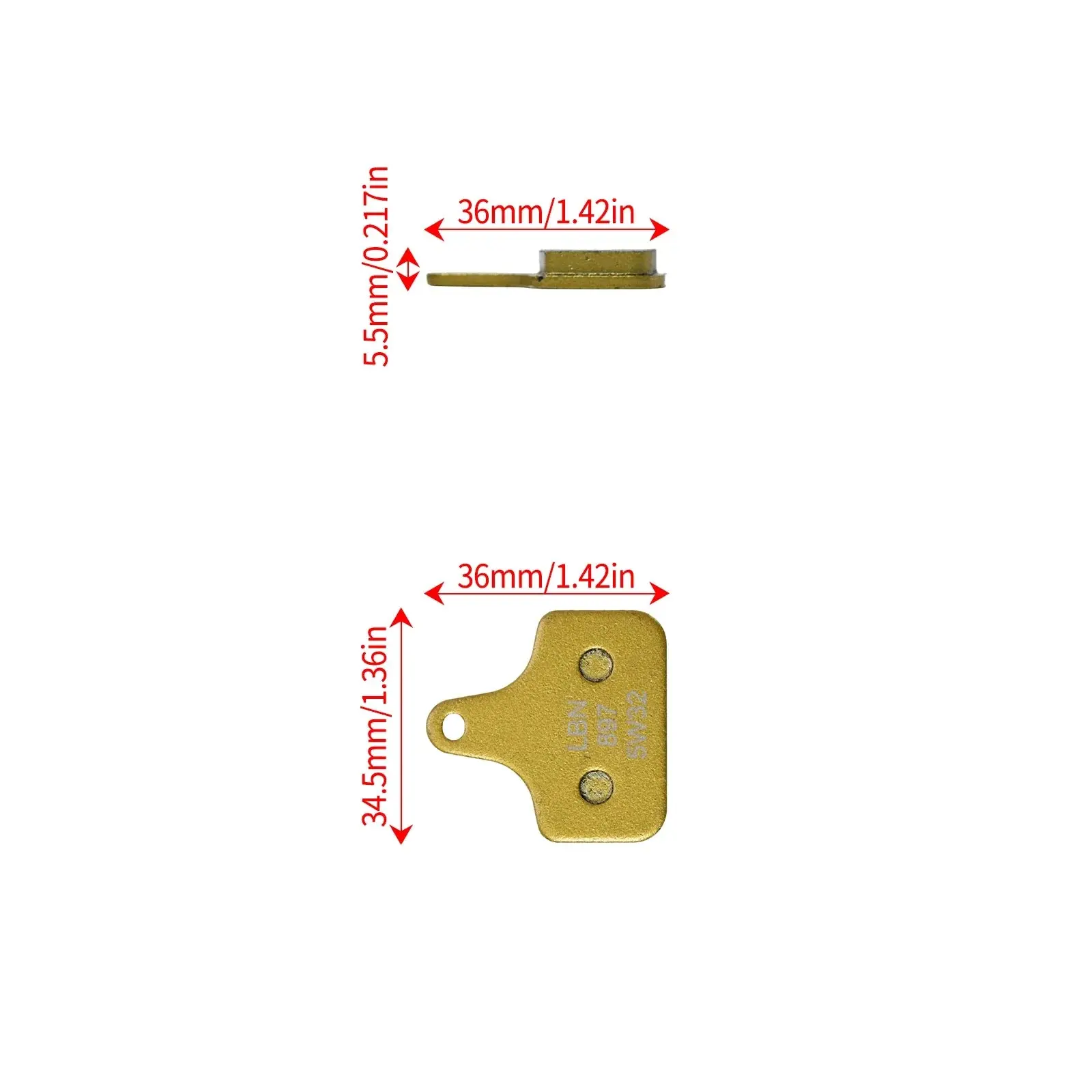 Hyper Bee Brake Pads - Image 5