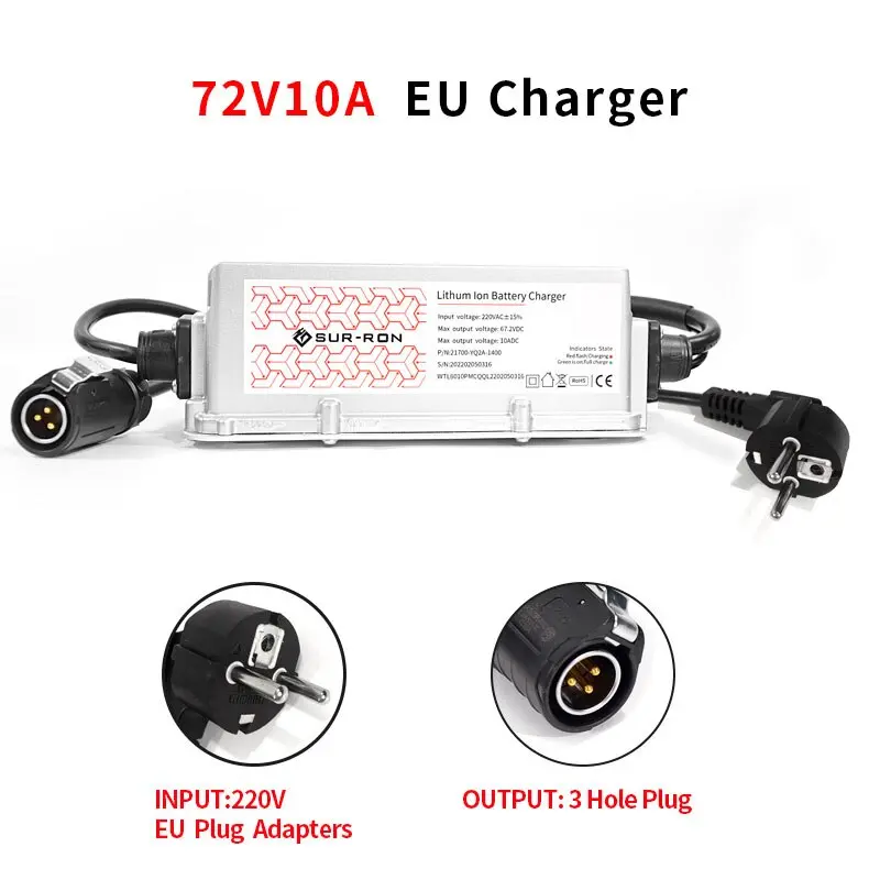 SurRonshop 60v / 72v Battery Charger - Image 4