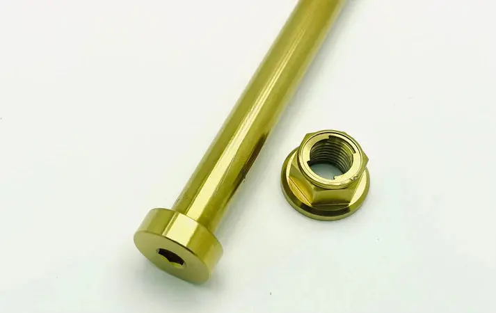 SurRonshop Titanium Rear Axle & Nut - Image 7