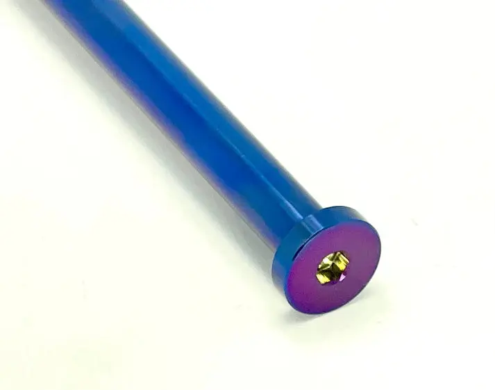 SurRonshop Titanium Rear Axle & Nut - Image 8