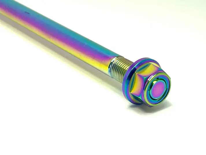 SurRonshop Titanium Rear Axle & Nut - Image 9