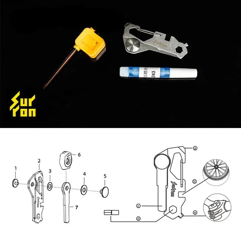 Sur-Ron Keychain Tool - Image 5