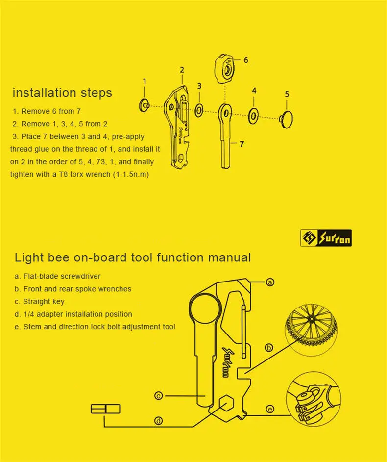 Sur-Ron Keychain Tool - Image 6