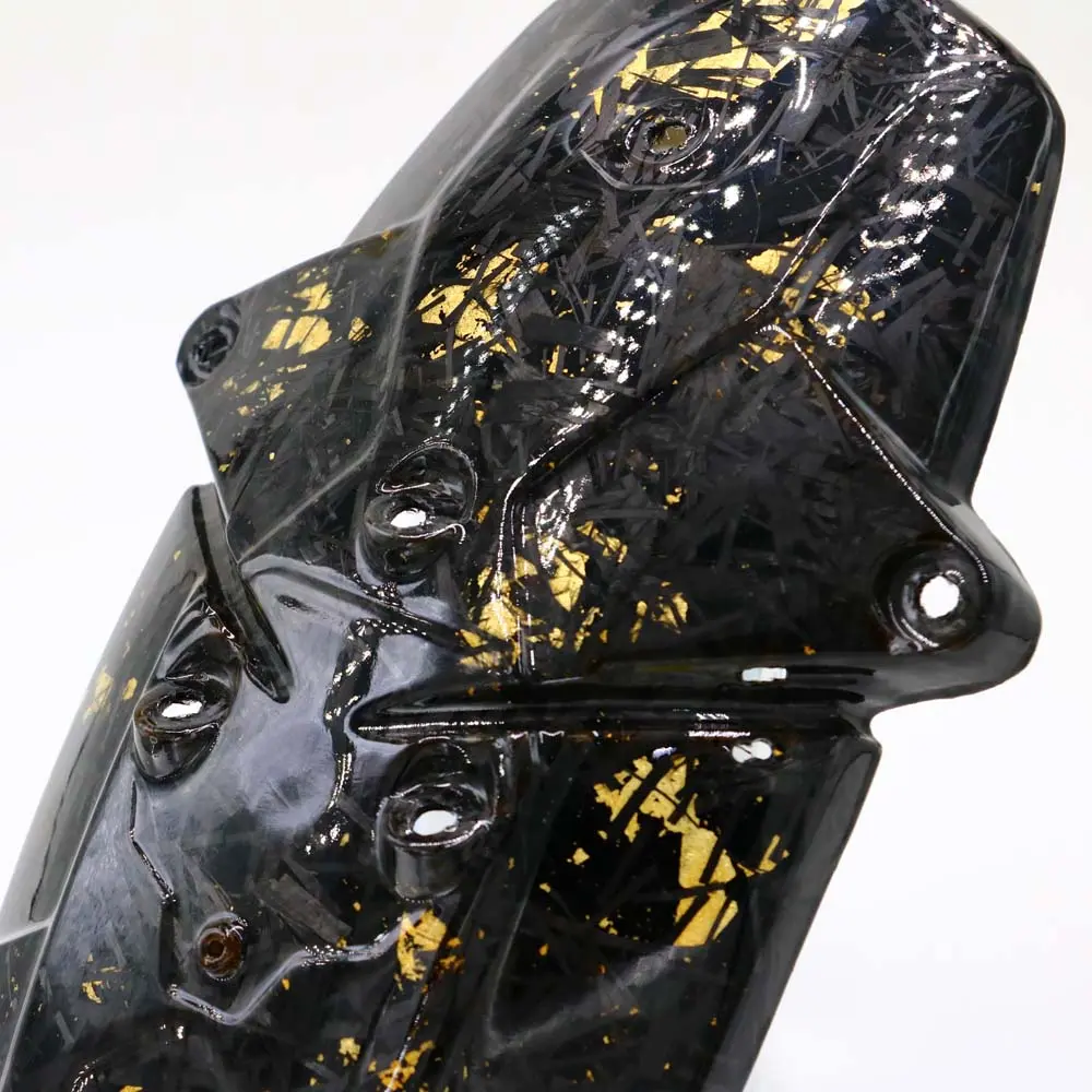 SurRonshop Forged Gold Carbon Rear Wheel fender - Image 3