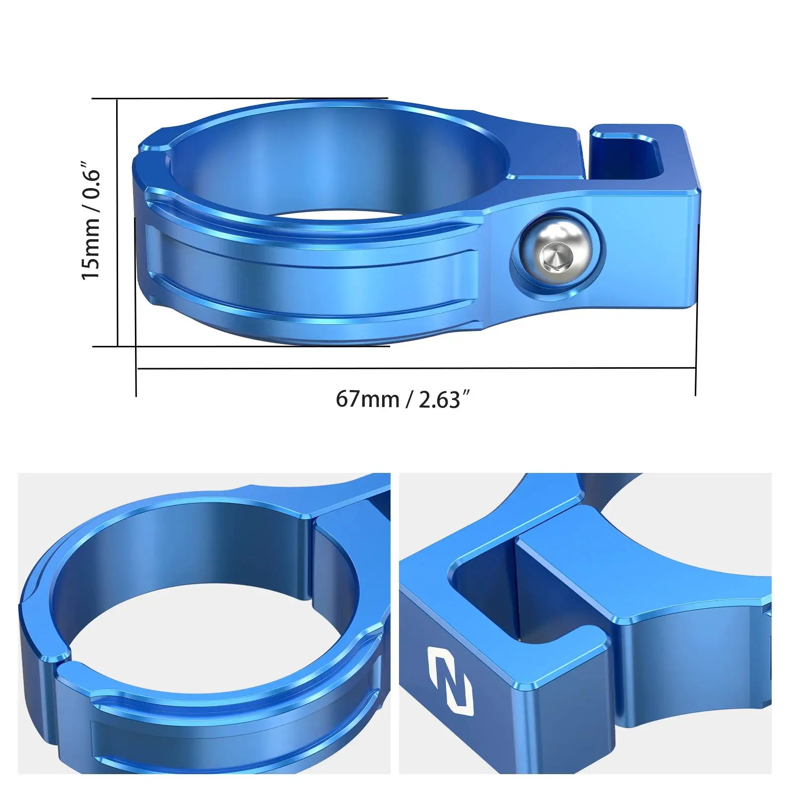 SurRonshop Fork Brake Line Holder - Image 2