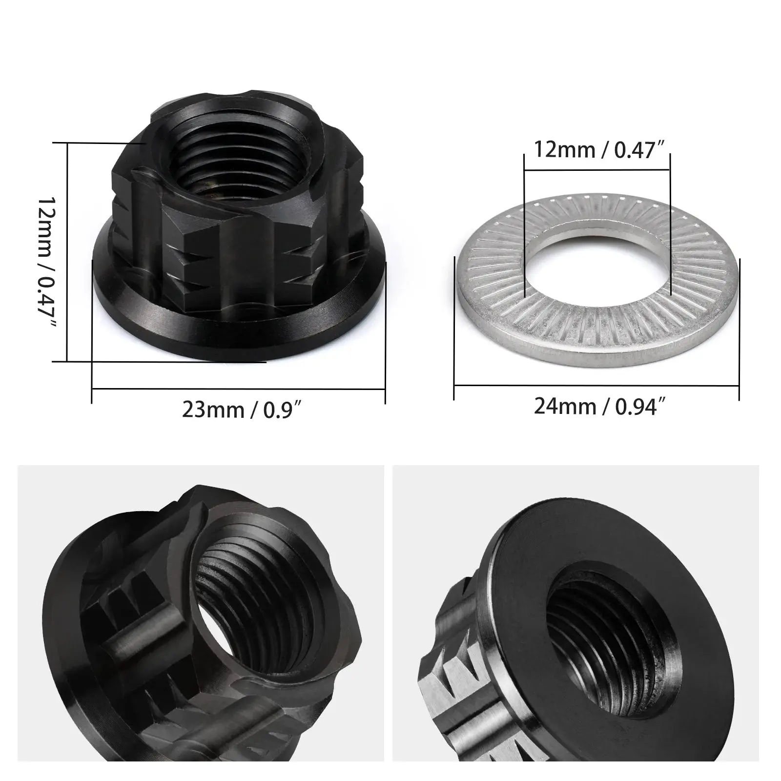 SurRonshop Primary Belt / Rear Axle Nut - Image 4