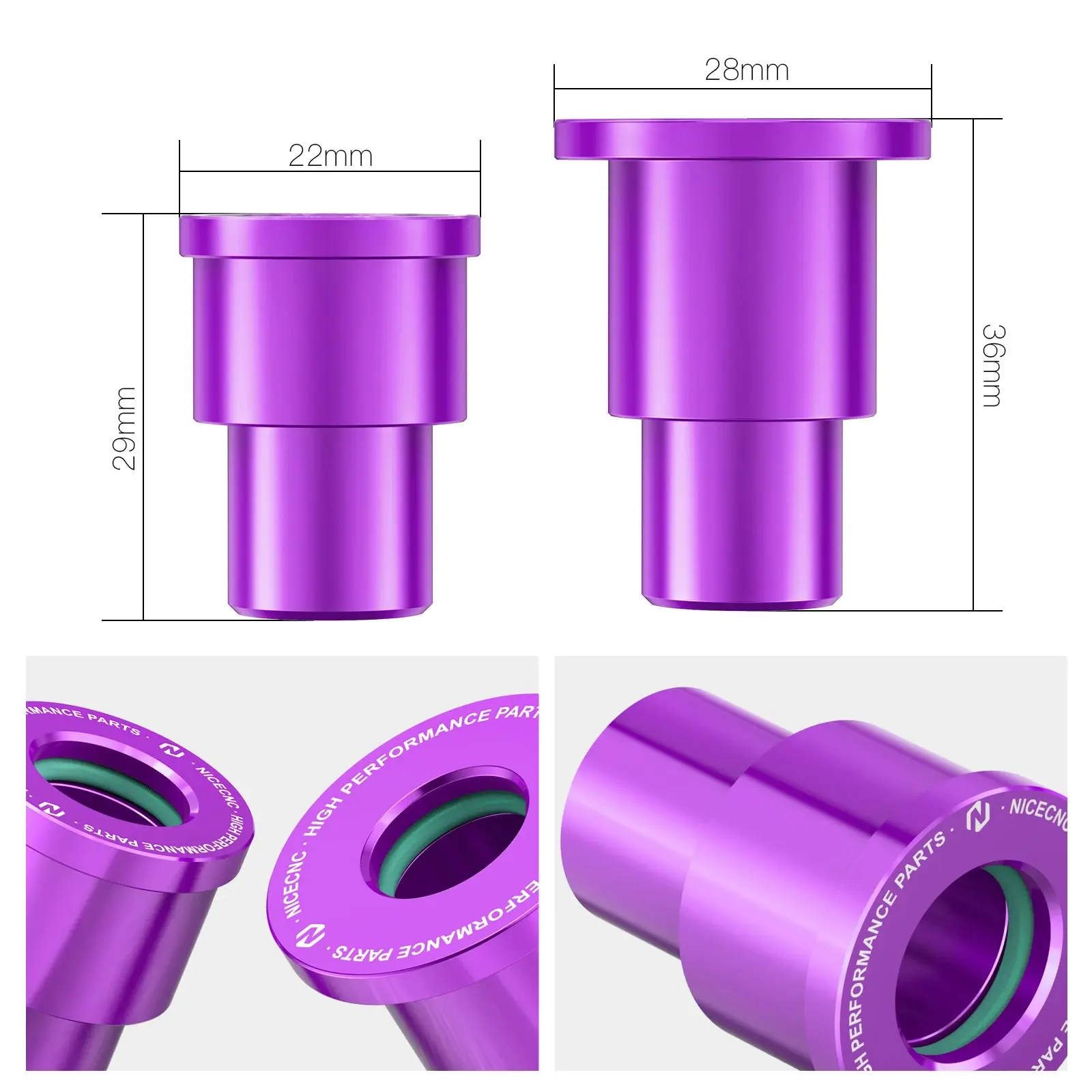 SurRonshop Rear Wheel Hub Spacers - Image 4