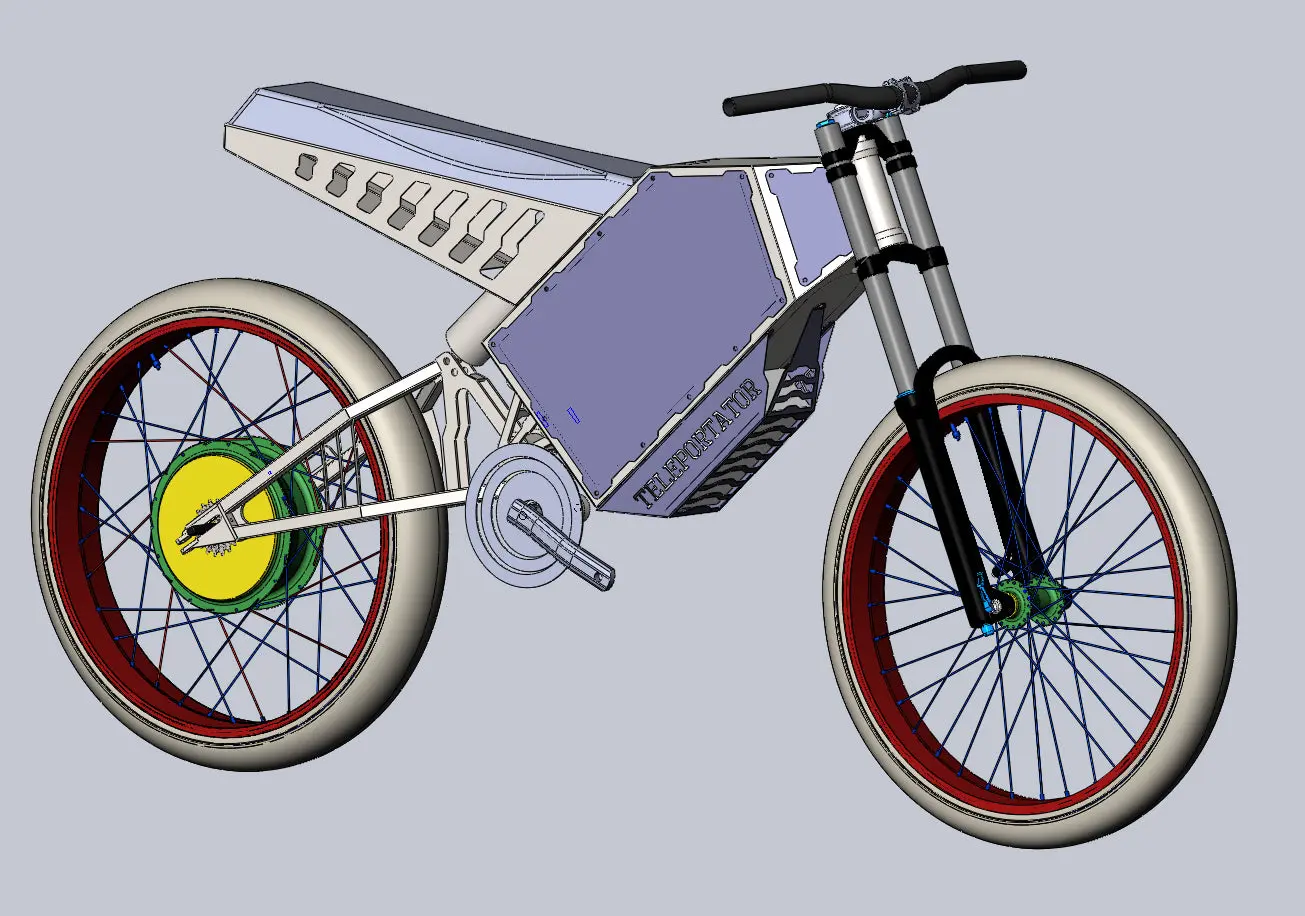 Teleport Heavy Ebike Frame - Image 7