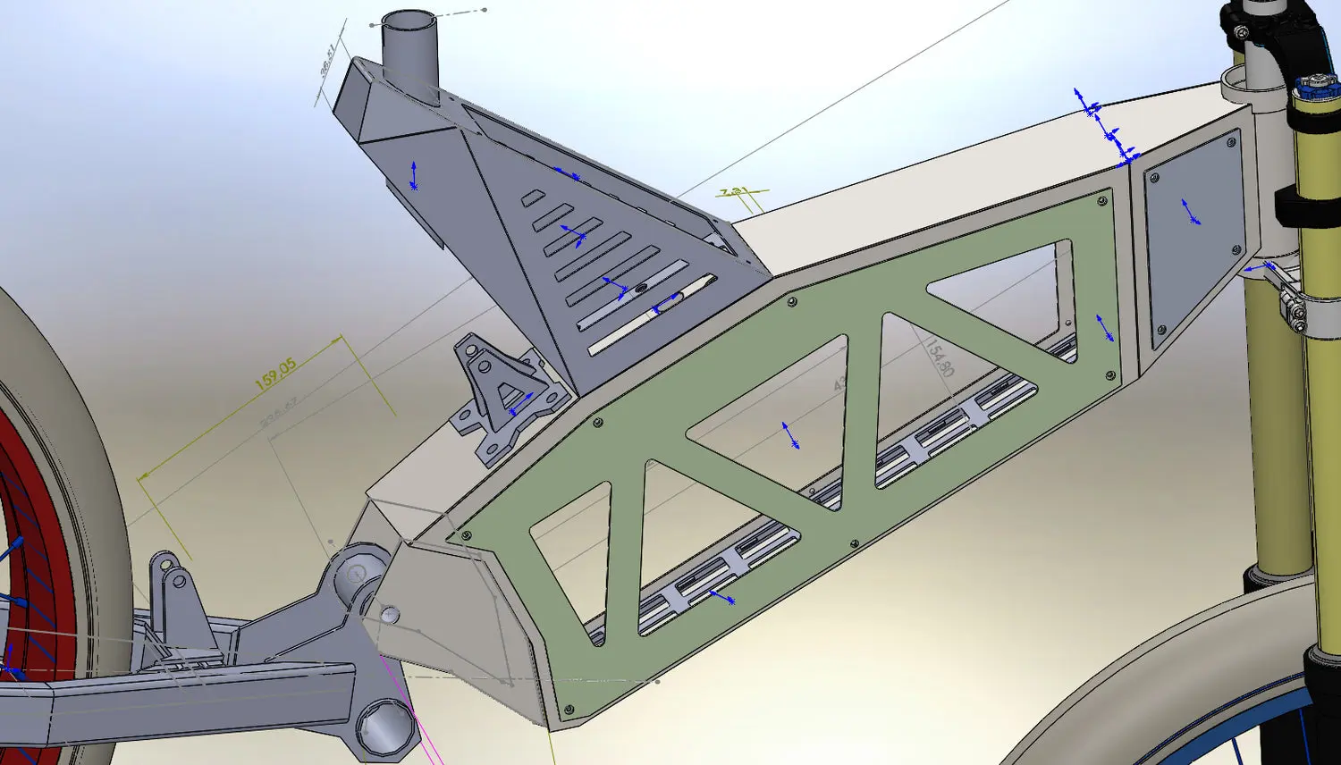 Teleport Prime Ebike Frame - Image 20