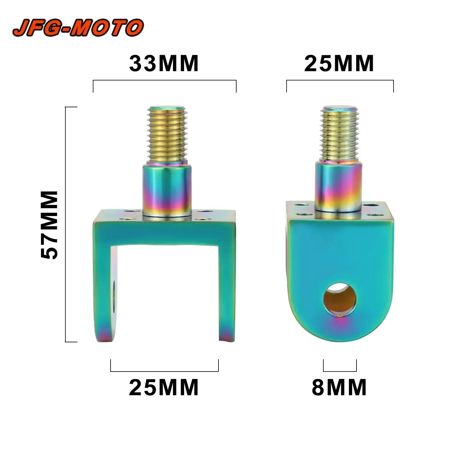 SurRonshop Titanium Foot Peg Mounts - Image 4
