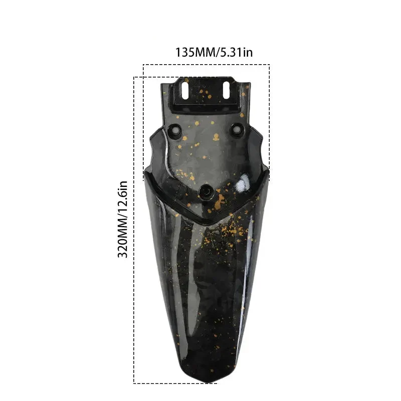 Talaria Multicolor Carbon Fiber Rear Fenders - Image 4