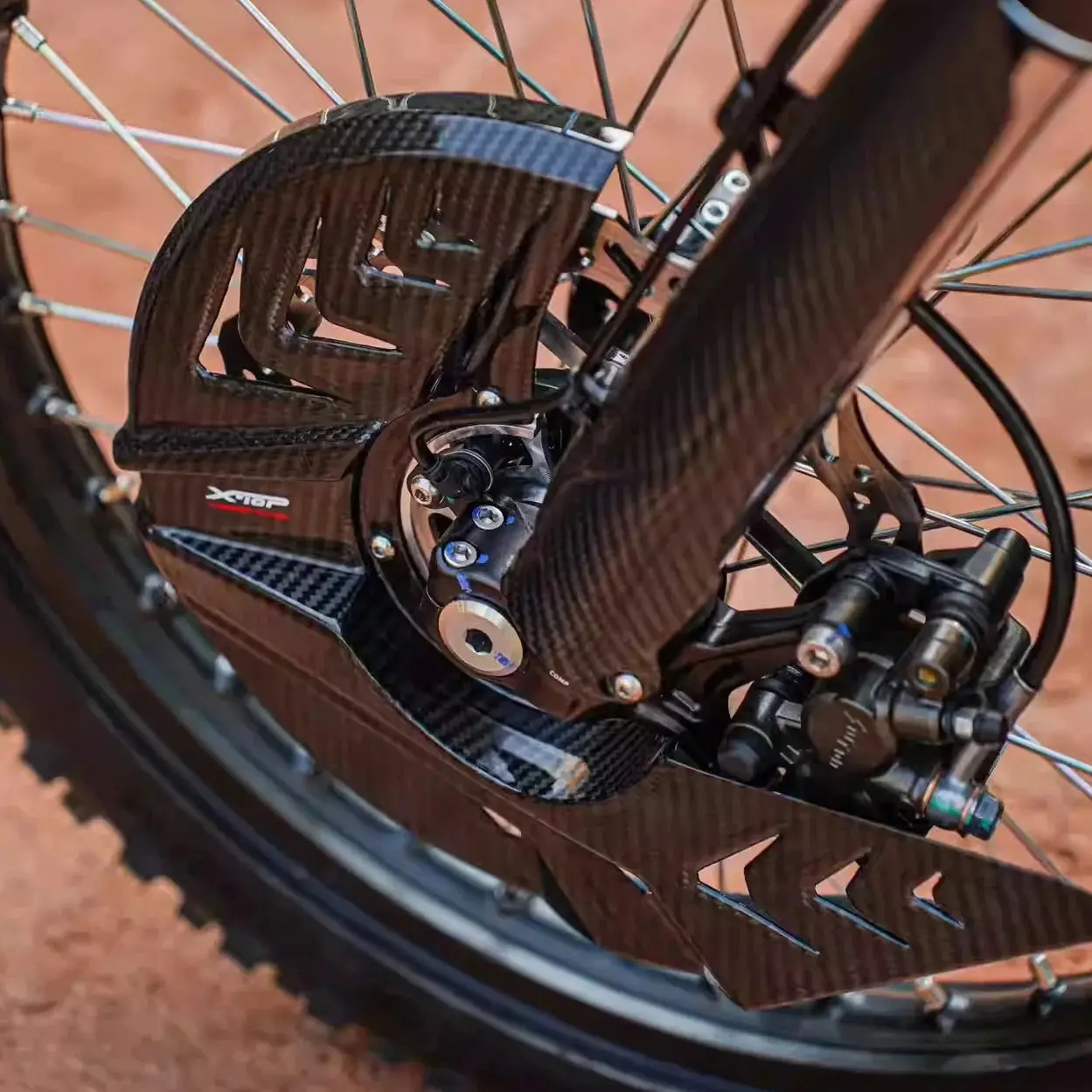 Ultra Bee Carbon Brake Disc Guard - Image 6